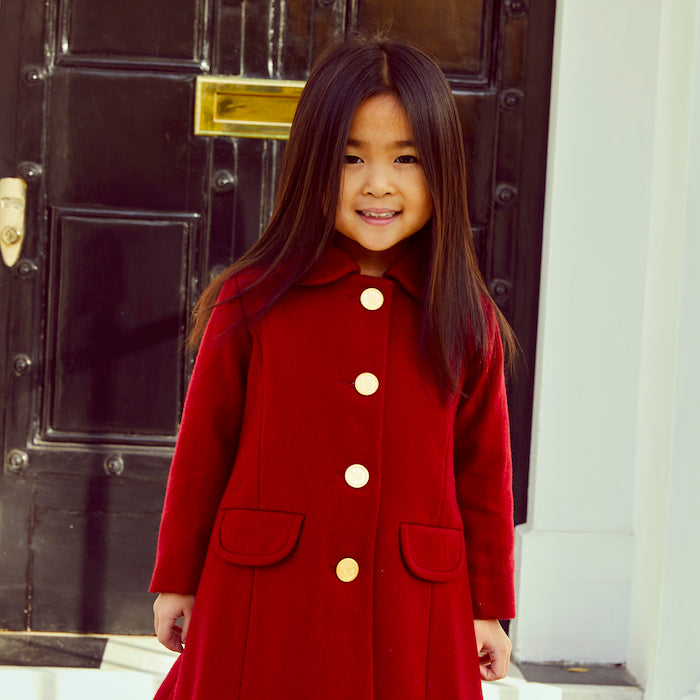 Girls fashion coat style