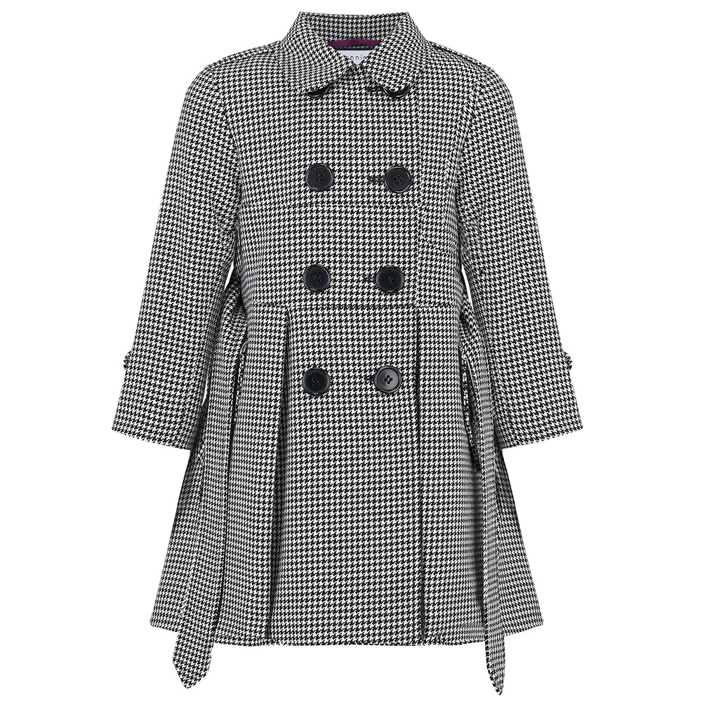 Black and white coats ladies best sale